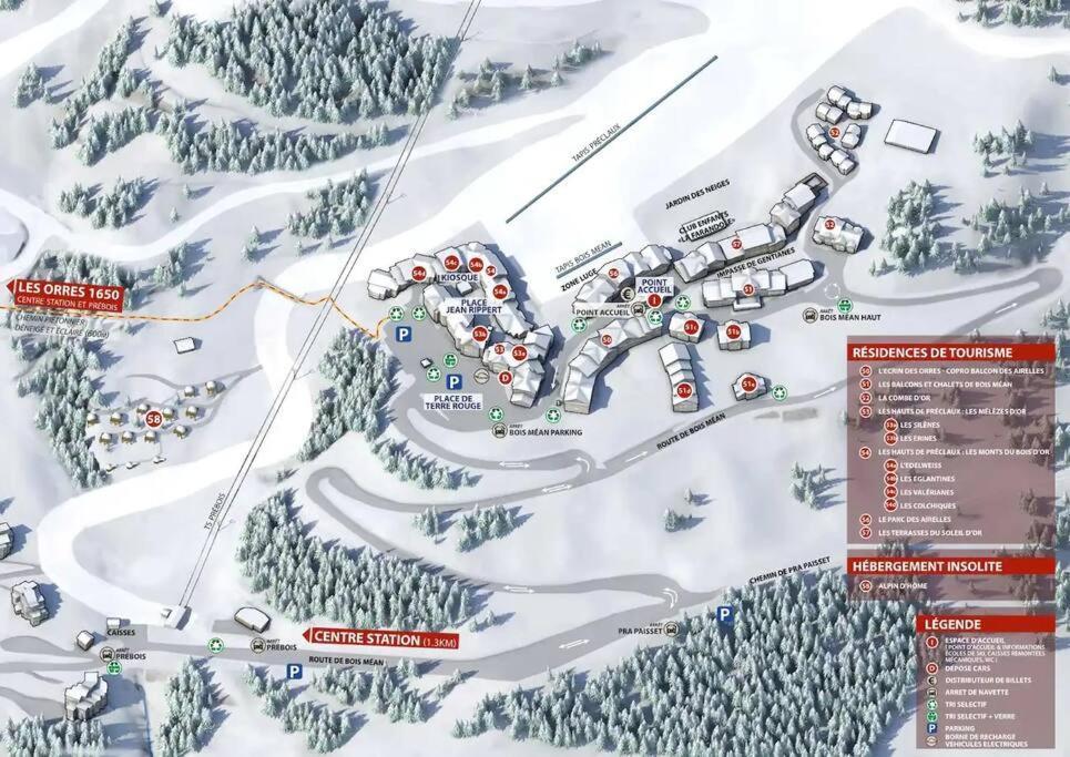 T2 + Coin Montagne - Wifi/Piscine - Les Orres 1800 Διαμέρισμα Εξωτερικό φωτογραφία