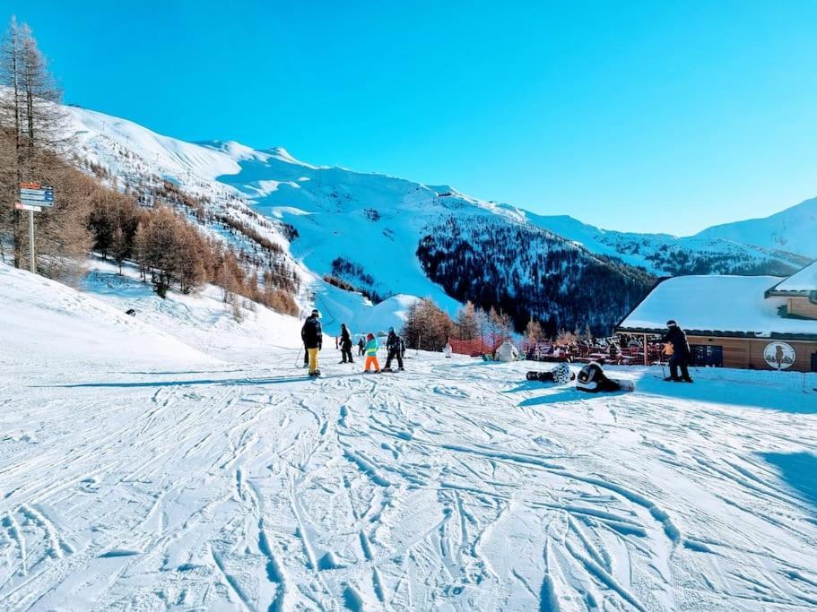 T2 + Coin Montagne - Wifi/Piscine - Les Orres 1800 Διαμέρισμα Εξωτερικό φωτογραφία